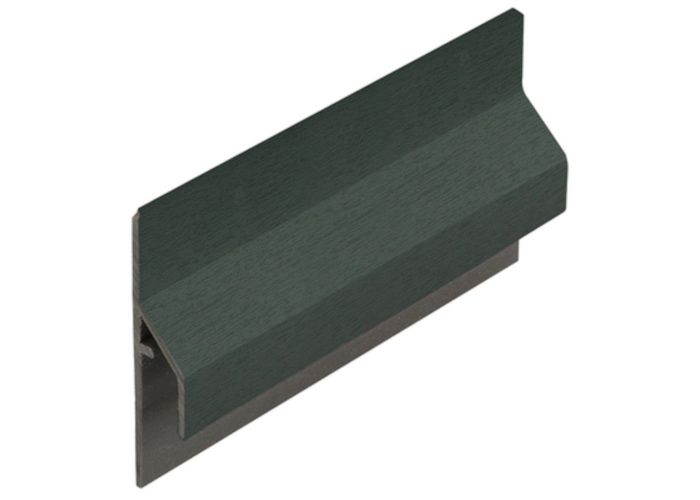 Keralit trim aansluitprofiel 2843 RAL6009 donkergroen