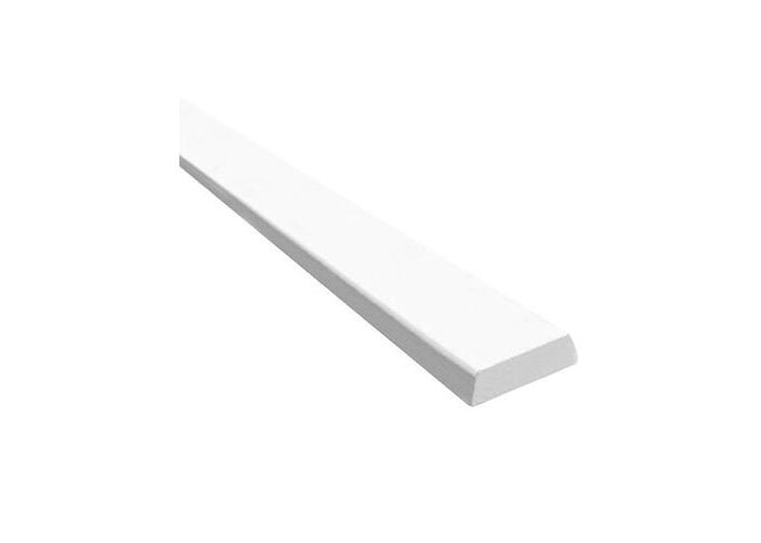 Hardhout koplat schuin b gegrond 12x45mm