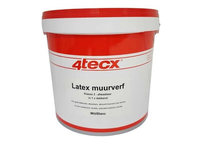 4tecx muurverf superdek wit 5.0ltr