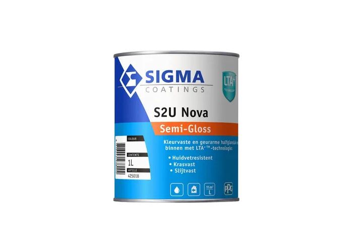 Sigma s2u nova semi gloss.basis zn 1liter