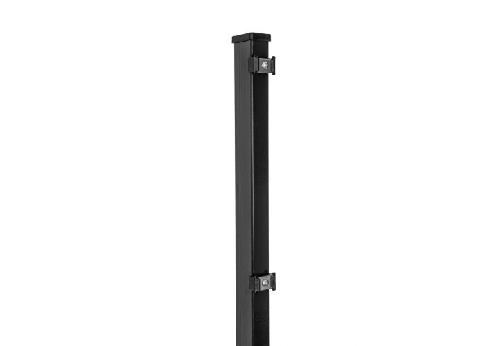 Paal antraciet tbv mat 120cm 40x40x180mm