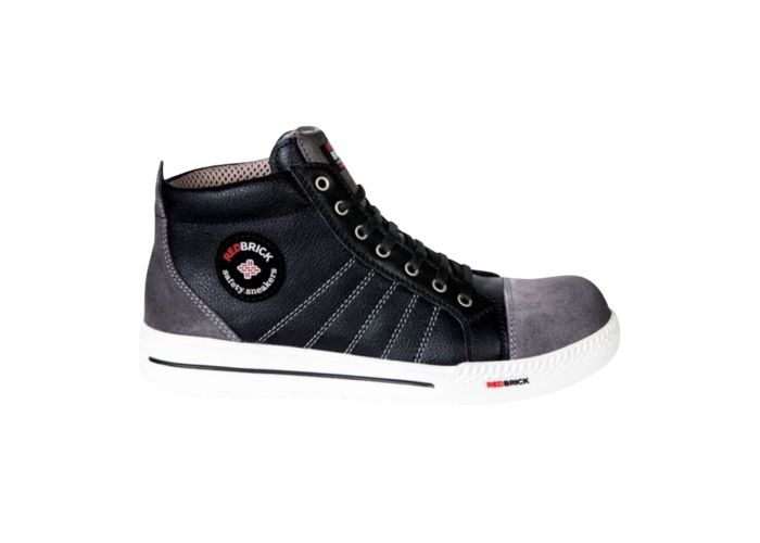 Redbrick werkschoen s3  hoog zwart granite maat 41