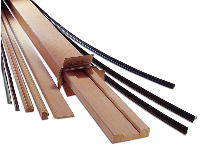Eclisse architravenset a 5 stuks t.b.v. Schilderwerk lengte 3000mm T.b.v. schilderwerk. l=3000mm