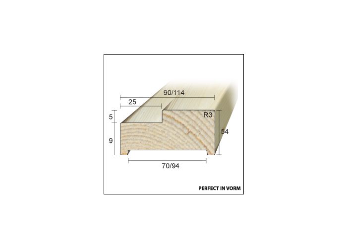 Hh Kozijn Stomp Wit Gegrond 56x90mm hh-kozijn-stomp-wit-gegrond-56x90mm