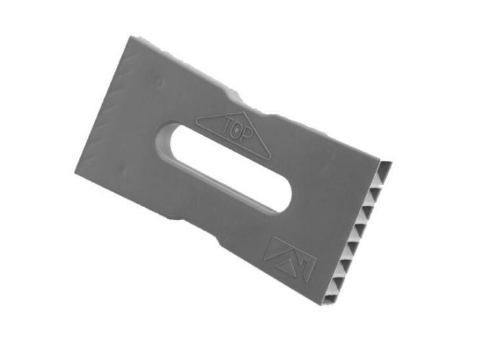 Stootvoegventilatierooster grijs WF