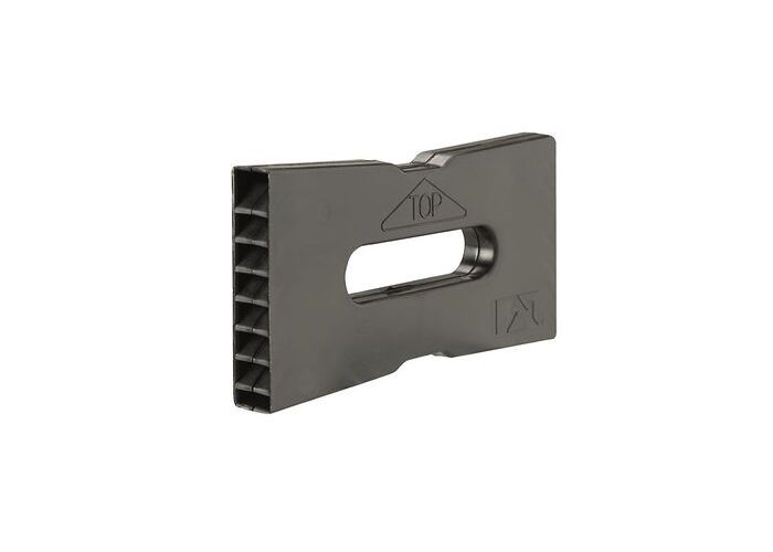 Stootvoegventilatierooster wf zwart