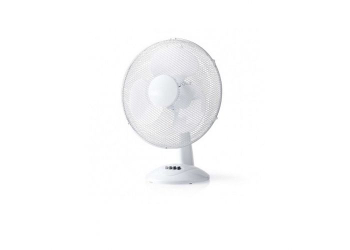 Tafelventilator wit 3 standen 40cm
