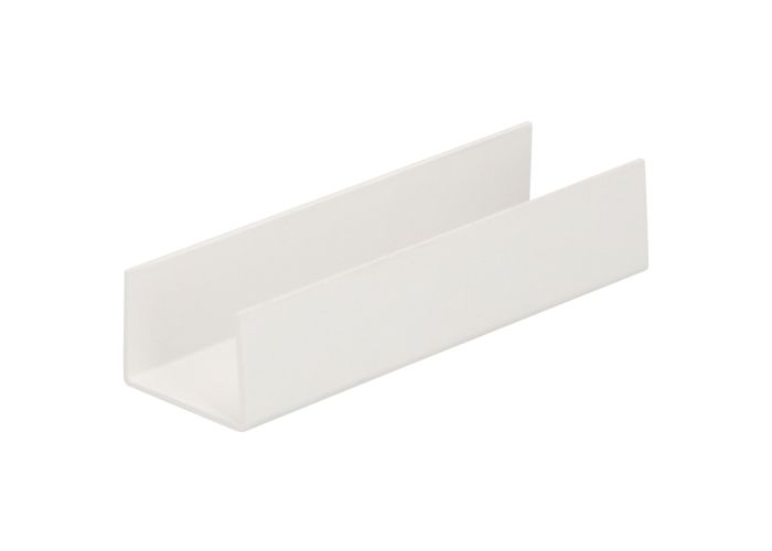 U-profiel wit 20x101x20x1.2mm 5200mm