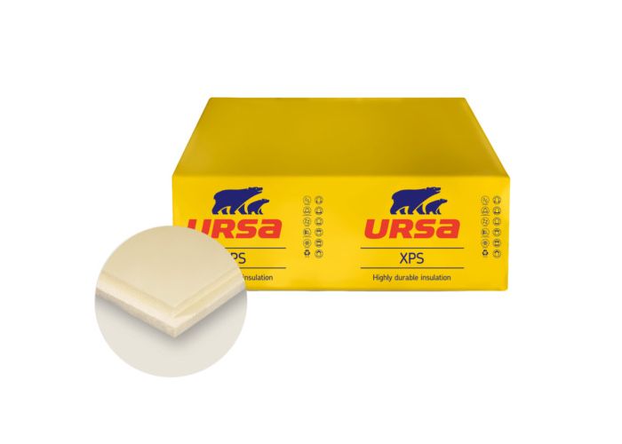 Ursa XPS l-sponning rd3.0 1250x600x100mm