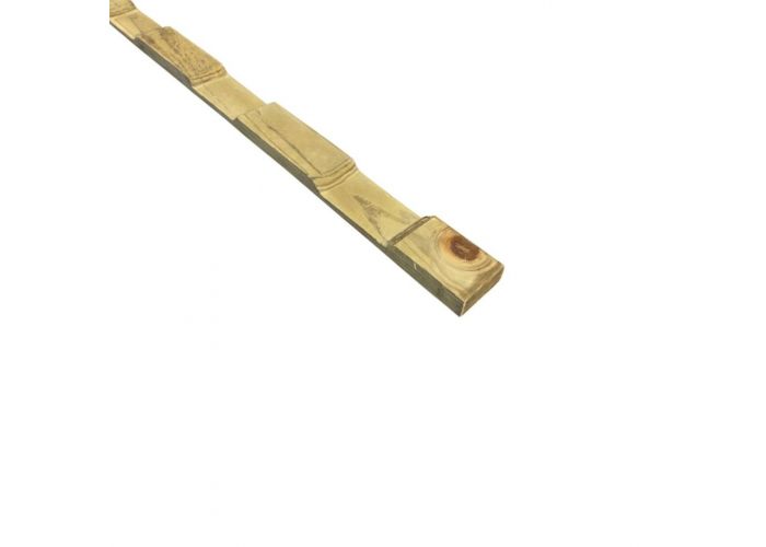 Ventilatielat groen geimpregneerd 28x48mm