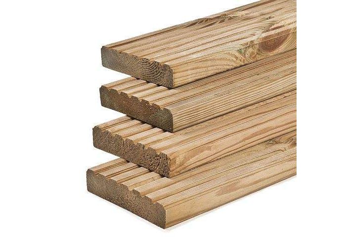 Vloerpakket vuren overkapping dekdeel 3m2