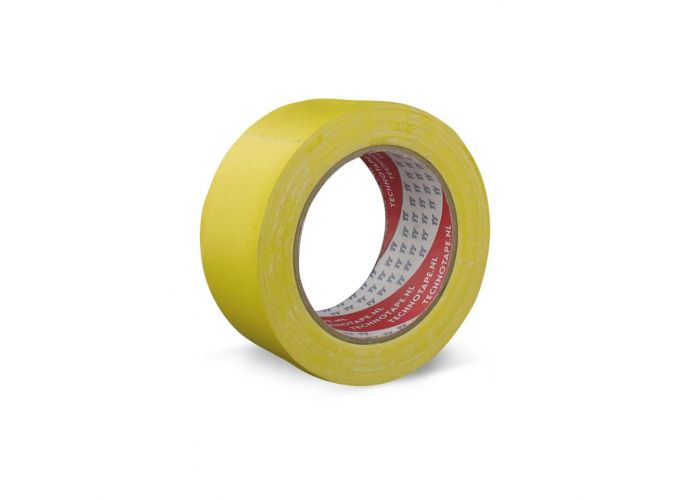 Technotape betontape pvc geel 50mm x 33meter
