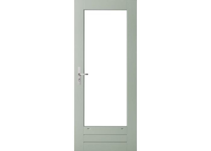 Wk043 stapeldorpeldeur  borstweringhoogte 350mm grijs gegrond 780x2115x38mm