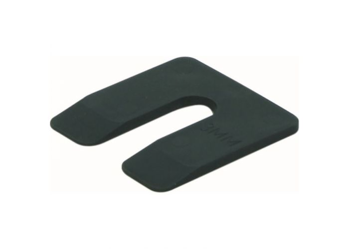 GB uitvulplaatjes zwart zak 3.0mm  34603 48 stuks