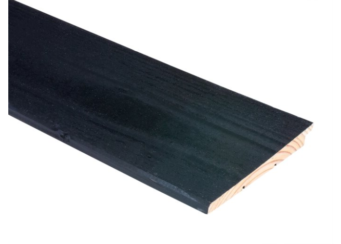 Rabat vuren Zweeds zwart 9-21x180mm