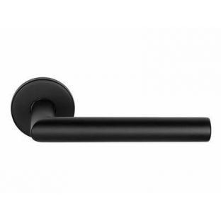 Formani deurkruk op rozet basics lb3-19 zwart en1906 pr