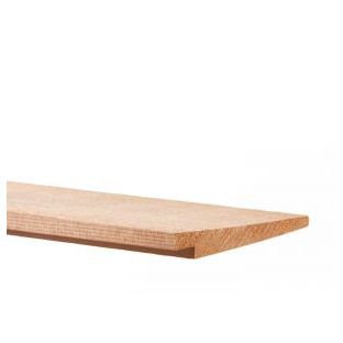 Western red cedar bevelsiding 2 clear&better 6/20x190mm 175mm werkend