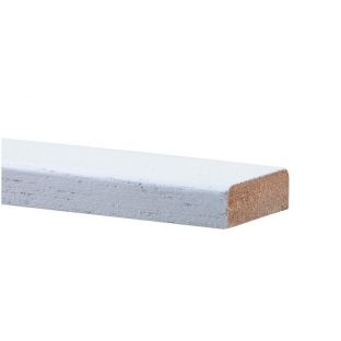 Hardhout koplat recht e gegrond 12x45mm