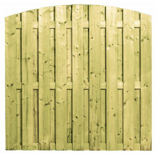 Tuinscherm geïmpregneerd vuren toog vc 17 planks 180x180cm