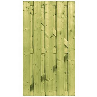 CarpGarant tuindeur vuren geïmpregneerd recht vc 200x100cm