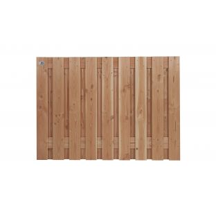 Tuinscherm douglas geschaafd 19 planks 130x180cm