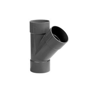 Y-stuk 45 graden dw komo mof/mof 75mm