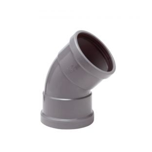 Bocht 45 graden dw sn8 manchet/manchet 200mm