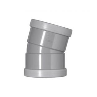 Bocht 15 graden dw manchet/manchet 110mm