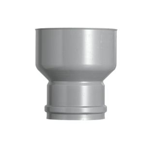 Schuifmof overgangsstuk tbv gresbuis 125x180mm