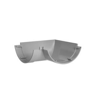 Mastgoot grijs verbindingsstuk 150mm