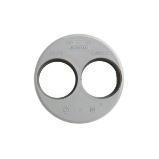 Verloop dubbel voor in een mof dw 40x40x110mm