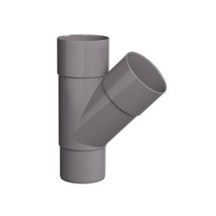 Y-stuk 45 graden hwa mof/mof/spie 60mm