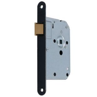 Nemef magneet loopslot (1255/73-50) zwarte voorplaat excl sluitkom