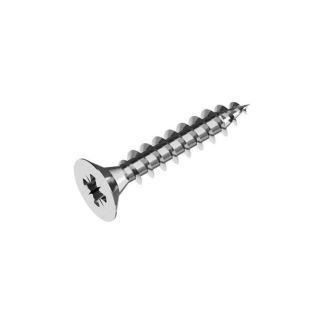 Spaanplaatschroef rvs a2 ck kruis 3.5 x 30