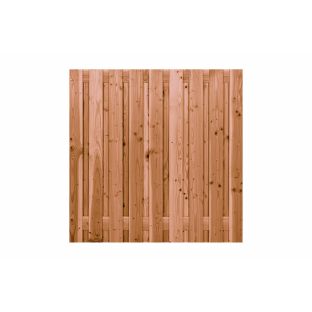 Tuinscherm douglas fijnbezaagd 21 planks 180x180cm