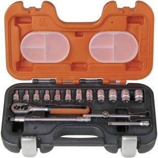 Bahcodoppenset 1/4" 16 delig s160