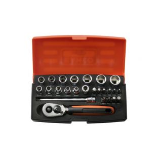Bahco doppenset 1/4" 24 delig sl25