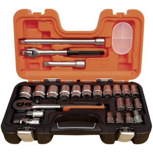 Bahco doppenset 1/2" 24 delig s240