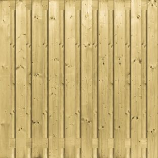 Tuinscherm geïmpregneerd grenen 23 planks 180x180cm