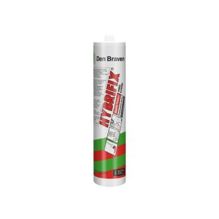 High tack lijmkit 290 ml zwart