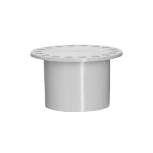 Doucheplug deksel rond grijs abs tbv 10x10cm