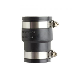 Buiskoppeling flexibel rubber 30-42mm