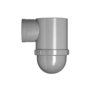 Putsifon met ontstoppingsdeksel 110mm