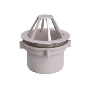 Bakgoot grijs uitloop met wartel 70/80/100mm