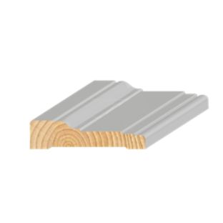 Grenen daronjé gegrond 20x80mm
