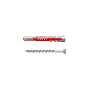 Fischer nylon plug duopower 10x80mm inclusief bout