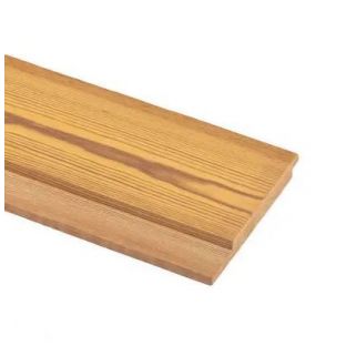 Thermogarant spruce chanelsiding 18x142mm Geborsteld / brushed top
