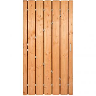 Tuindeur coloured geschaafd stalen frame 195x100cm incl duimen
