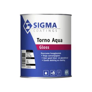 Sigma torno aqua gloss wit / basis wn 1 liter