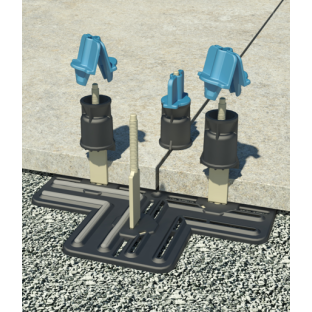 Gutjahr IndorTec® fn-xt tegelnivelleersysteem schroefclip zak 100 stuks